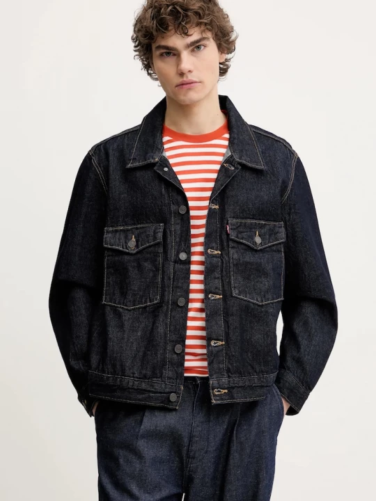 Obrázek produktu Levi's Džínová bunda Levi's EMBARCADERO STATION JKT námořnická modř