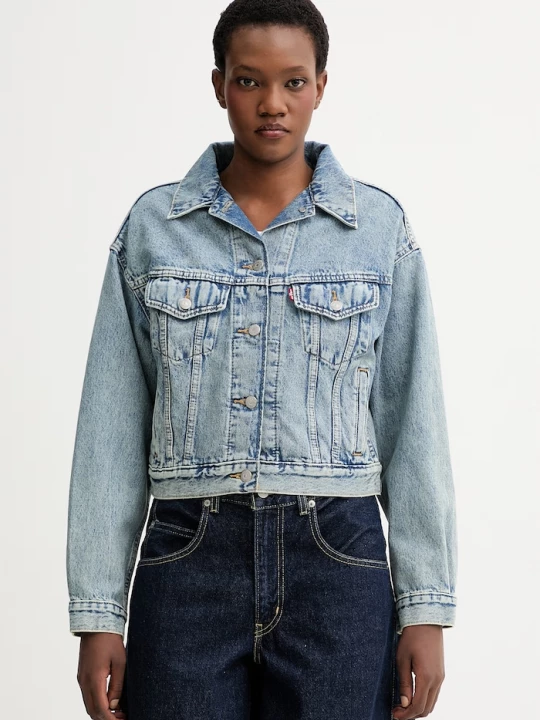 Obrázek produktu Levi's Džínová bunda Levi's SHRUNKEN 90S TRUCKER modrá