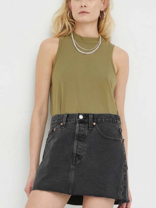 Obrázek produktu Levi's Džínová sukně Levi's černá