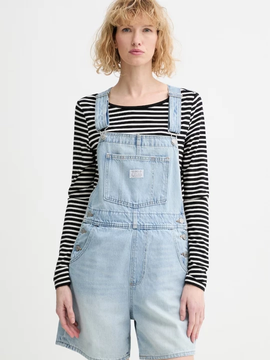Obrázek produktu Levi's Džínové lacláče Levi's VINTAGE SHORTALL modrá