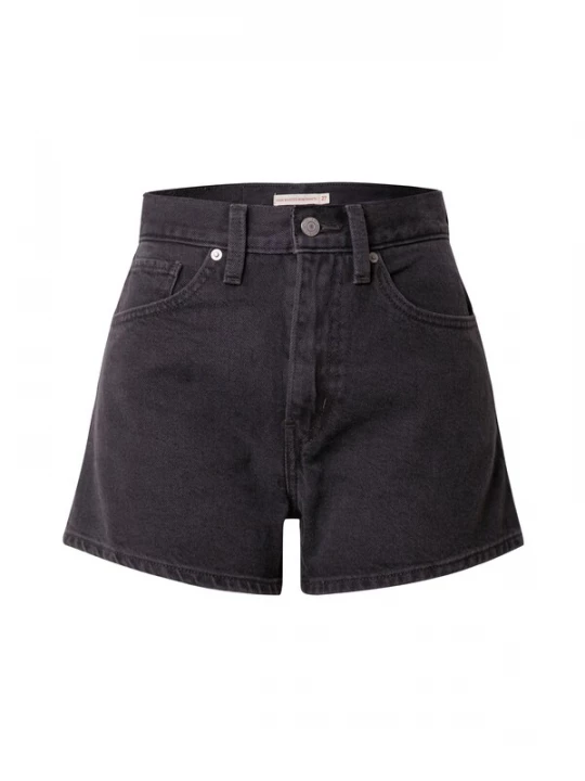 Obrázek produktu LEVI'S ® Džíny 'High Waisted Mom Short' černá džínovina