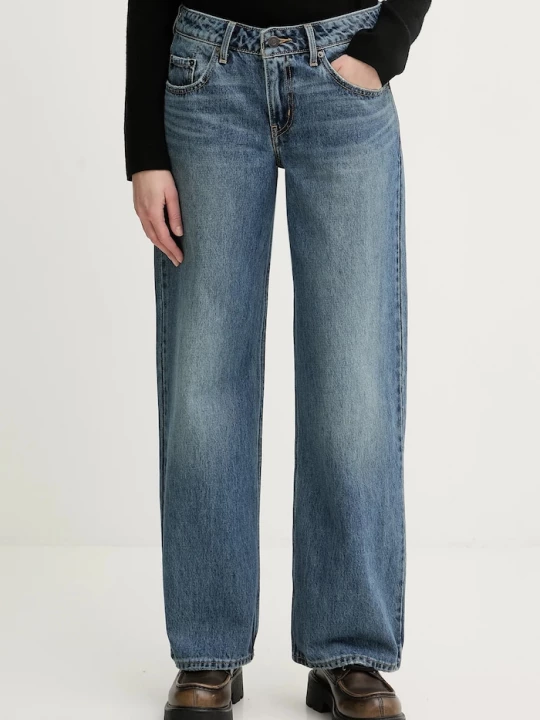 Obrázek produktu Levi's džíny loose dámské LOW LOOSE modrá