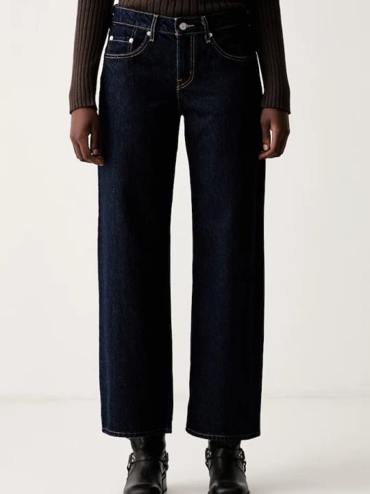 Obrázek produktu Levi's džíny loose dámské LOW LOOSE námořnická modř