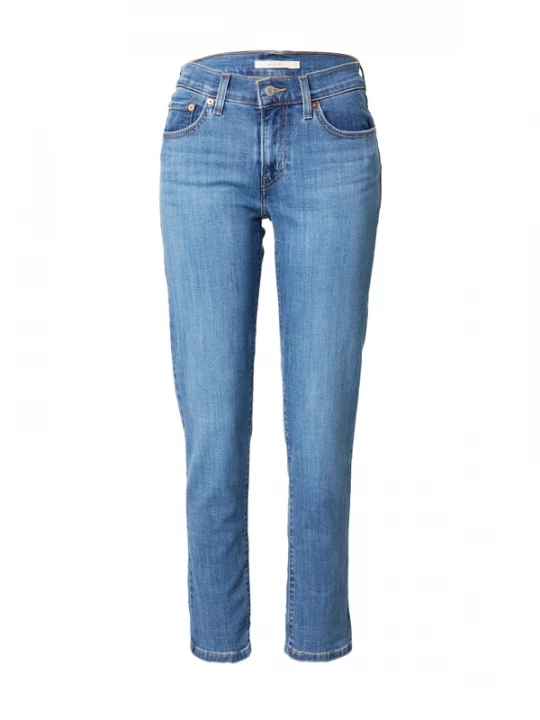 Obrázek produktu LEVI'S ® Džíny 'Mid Rise Boyfriend'  modrá / světle hnědá / červená / bílá