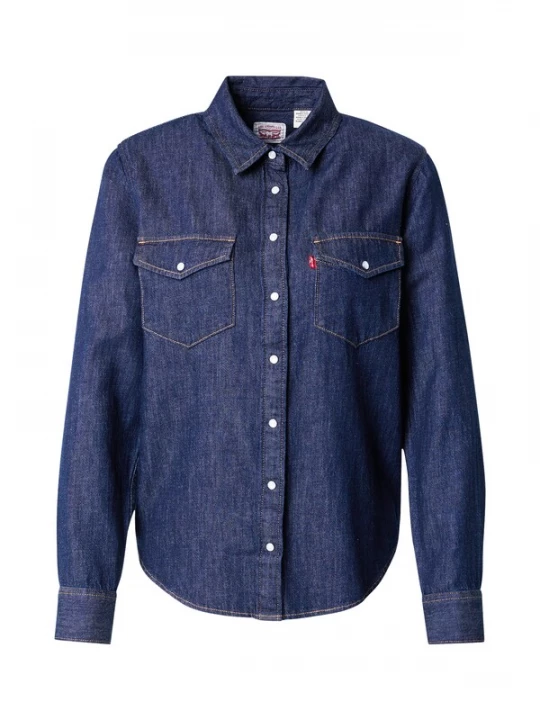 Obrázek produktu LEVI'S ® Halenka 'Iconic Western Linen+ Denim Shirt' tmavě modrá