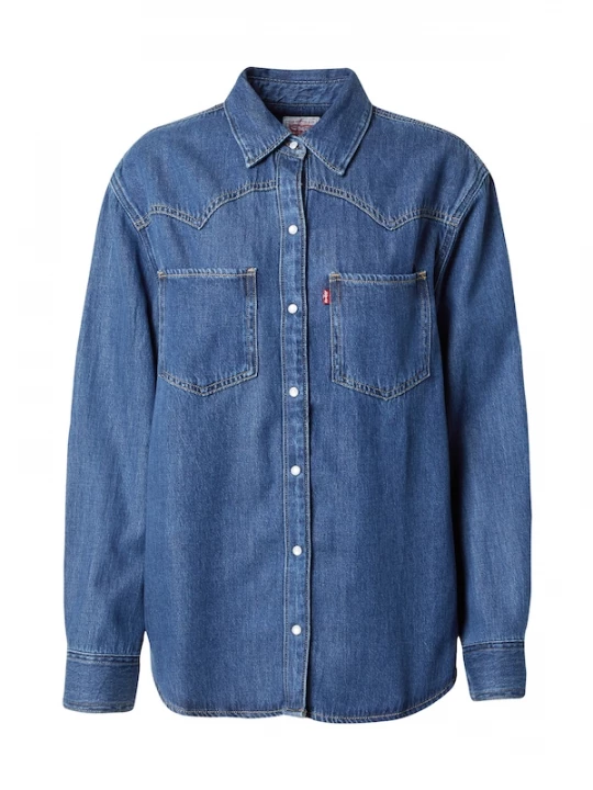 Obrázek produktu LEVI'S ® Halenka 'Teodora Western Shirt' modrá džínovina