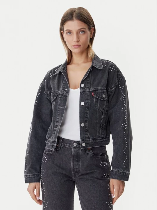 Obrázek produktu Levi's® Jeansová bunda 90s Trucker A9456-0003 Černá Relaxed Fit