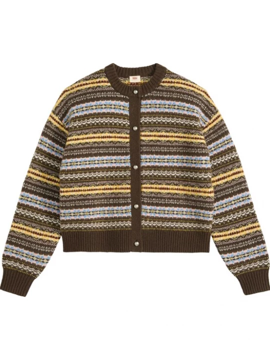 Obrázek produktu LEVI'S ® Kardigan 'CHARLOTTE' světlemodrá / čokoládová / žlutá / pink