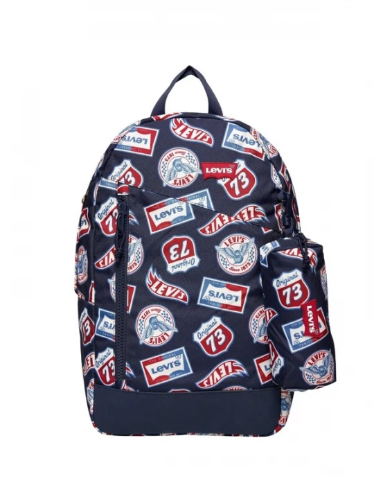 Obrázek produktu Levi's Kids Batoh 'LEVI'S kids EXPLORE PACK W / PENCIL CASE ZAINO' modrá