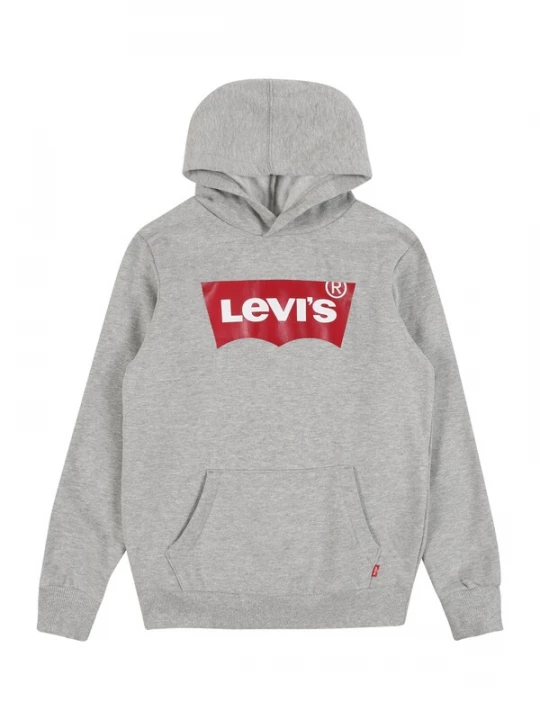 Obrázek produktu Levi's Kids Mikina 'Batwing'  šedý melír / červená / bílá