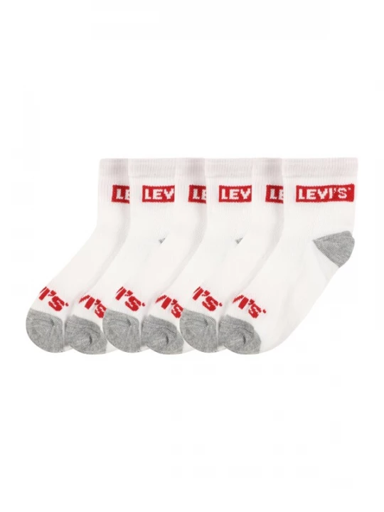 Obrázek produktu Levi's Kids Ponožky  šedá / červená / bílá