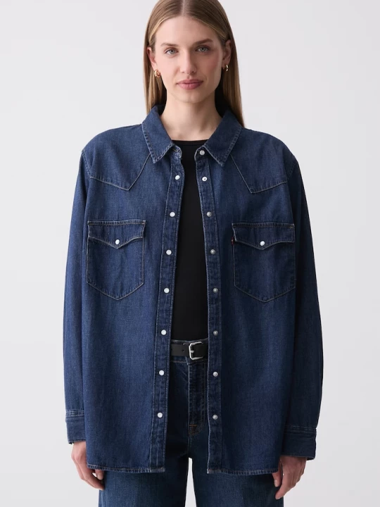 Obrázek produktu Levi's košile dámská džínová námořnická modř