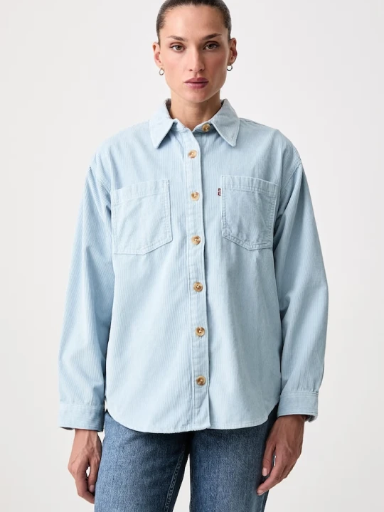 Obrázek produktu Levi's košile dámská manšestrová IRIS OVERSHIRT modrá