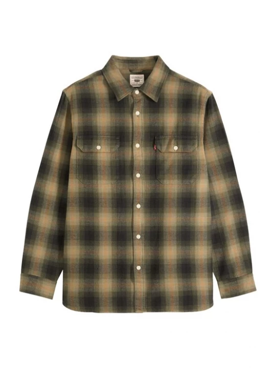 Obrázek produktu LEVI'S ® Košile 'JACKSONWORKER' světle hnědá / zelená / olivová