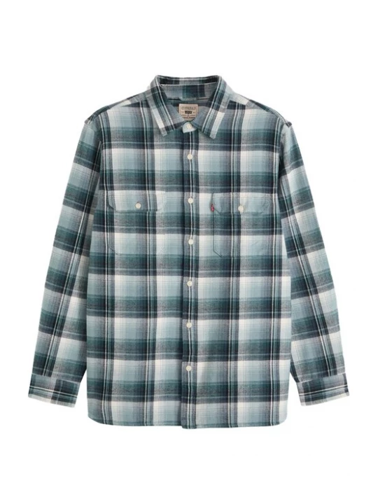 Obrázek produktu LEVI'S ® Košile 'JACKSONWORKER' tyrkysová / černá / bílá