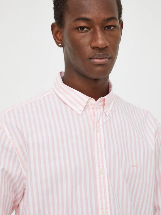 Obrázek produktu Levi's košile pánská bavlněná AUTHENTIC BUTTON DOWN růžová