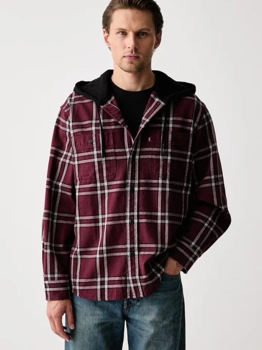 Obrázek produktu Levi's košile pánská džínová CLASSIC HOODED WORKER