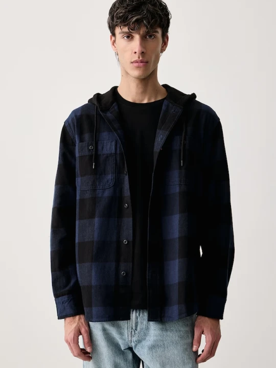 Obrázek produktu Levi's košile pánská džínová CLASSIC HOODED WORKER námořnická modř