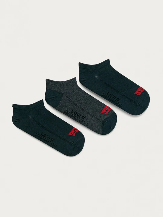 Obrázek produktu Levi's - Kotníkové ponožky (3-pack) námořnická modř