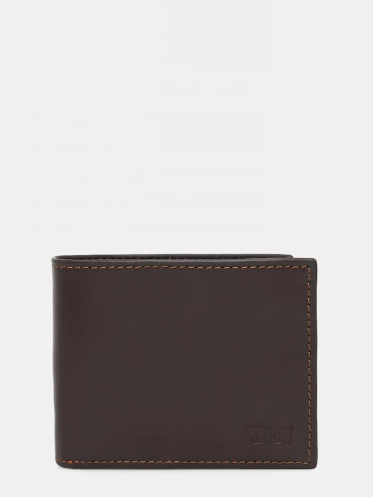 Obrázek produktu Levi's - Kožená peněženka LEVI'S CASUAL CLASSICS HUNTE COIN BIFOLD hnědá