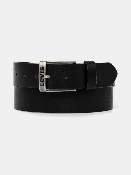 Obrázek produktu Levi's Kožený pásek Levi's NEW DUNCAN černá