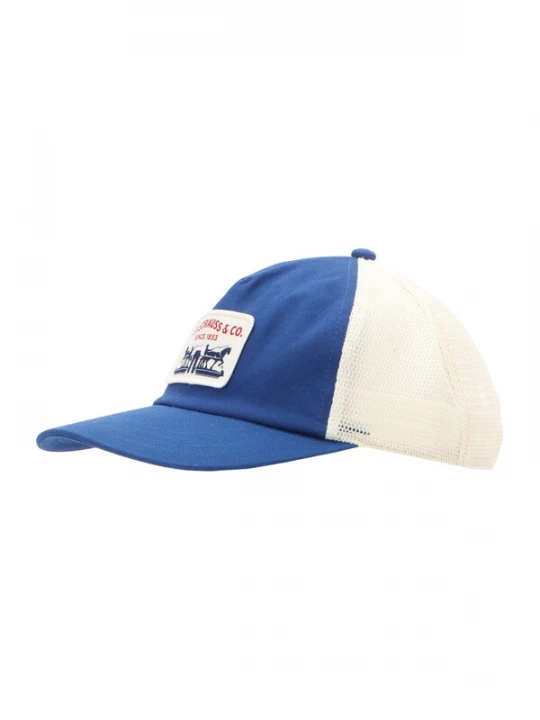 Obrázek produktu LEVI'S ® Kšiltovka 'PRESIDIO TRUCKER EDEN' modrá / bílá