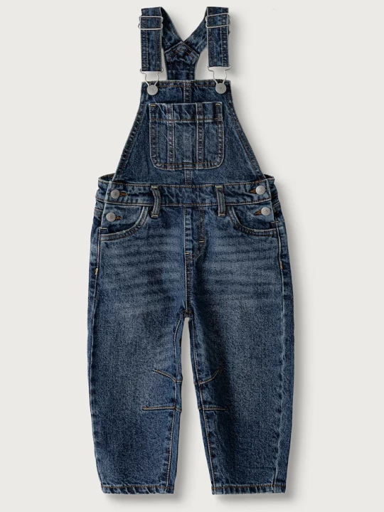 Obrázek produktu Levi's lacláče dětské BAGGY BARREL OVERALL námořnická modř