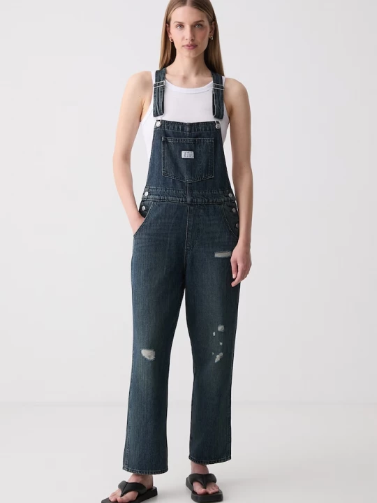 Obrázek produktu Levi's lacláče džínové dámské VINTAGE OVERALL námořnická modř