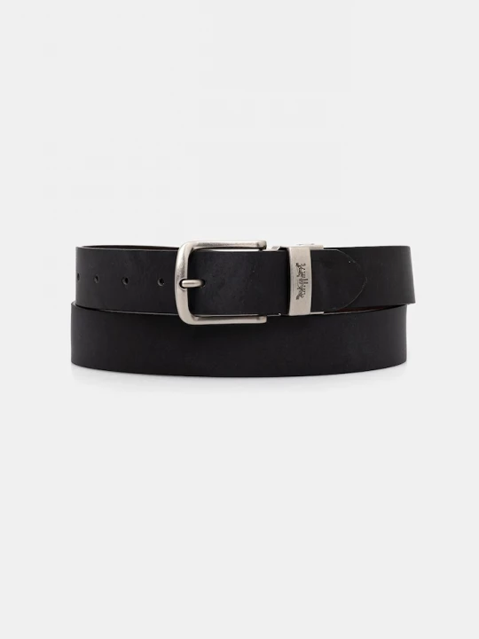 Obrázek produktu Levi's oboustranný kožený pásek NEW REVERSIBLE černá