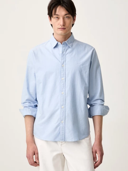 Obrázek produktu Levi's oxfordská košile pánská bavlněná BATTERY HOUSEMARK STANDARD modrá