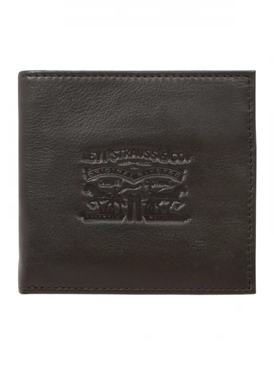Obrázek produktu LEVI'S ® Peněženka 'Vintage Two Horse Bifold Coin Wallet'  tmavě hnědá