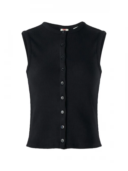 Obrázek produktu LEVI'S ® Pletená vesta 'Rory Button Up Top' černá
