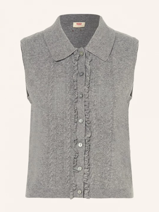 Obrázek produktu Levi's® Pletená Vesta S Volánky šedá