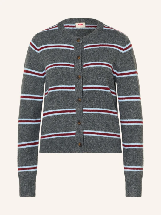Obrázek produktu Levi's® Pletený Svetr Claire tmavě šedá / tmavě červená / tmavě modrá