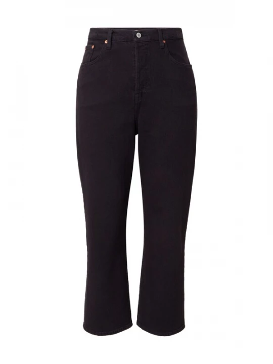 Obrázek produktu Levi's® Plus Džíny 'Ribcage Straight Ankle Jeans (Plus Size)' černá džínovina