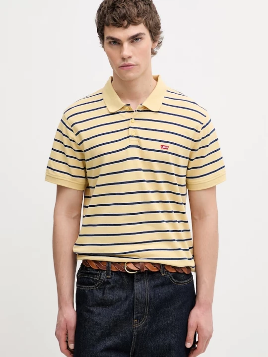 Obrázek produktu Levi's polo pánské bavlněné LEVIS HM žlutá