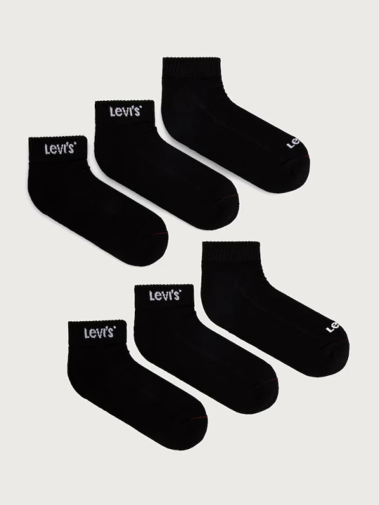 Obrázek produktu Levi's ponožky dámské 6-pack černá