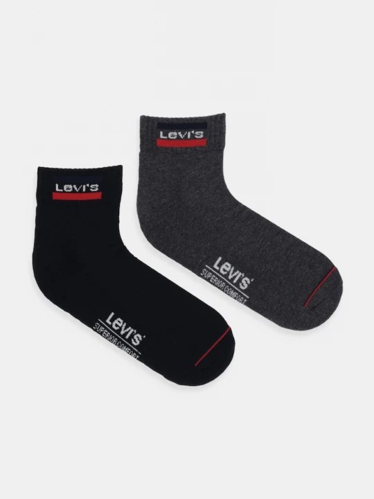 Obrázek produktu Levi's Ponožky Levi's (2 pack) černá