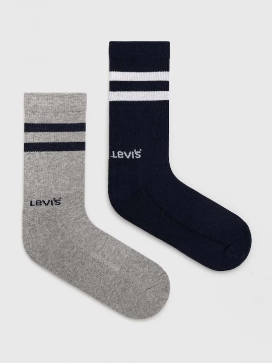 Obrázek produktu Levi's Ponožky Levi's 2-pack námořnická modř