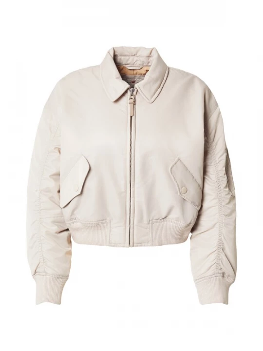 Obrázek produktu LEVI'S ® Přechodná bunda 'Bowie Cropped Bomber Jacket' šedobéžová