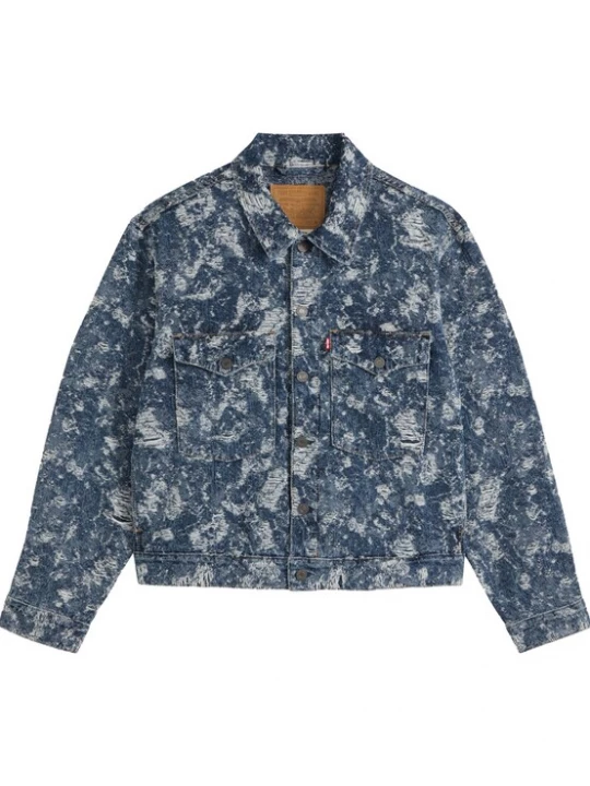 Obrázek produktu LEVI'S ® Přechodná bunda 'EMBARCADERO STATION' enciánová modrá / chladná modrá / offwhite