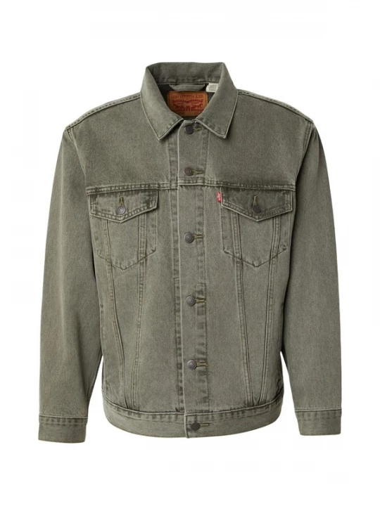 Obrázek produktu LEVI'S ® Přechodná bunda 'NEW RELAXED FIT TRUCKER' zelená