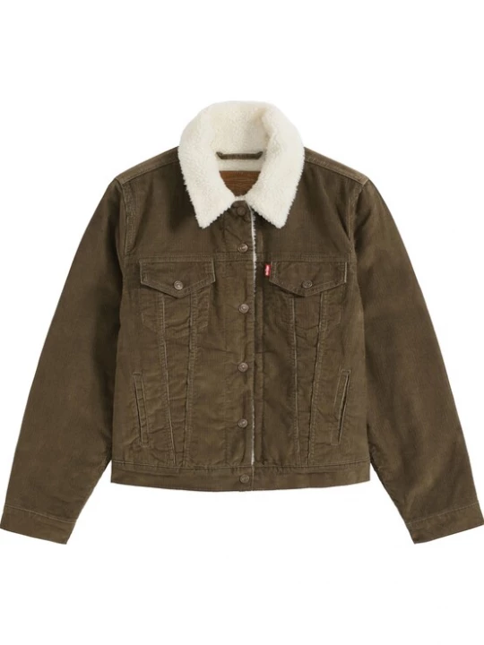 Obrázek produktu LEVI'S ® Přechodná bunda 'Original Sherpa Trucker' olivová