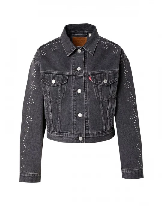 Obrázek produktu LEVI'S ® Přechodná bunda 'Shrunken '90s Trucker' černá džínovina