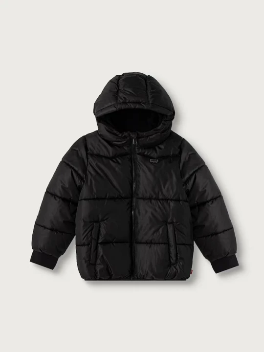 Obrázek produktu Levi's prošívaná bunda dětská HEAVY WEIGHT PUFFER černá
