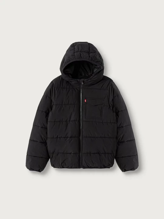 Obrázek produktu Levi's prošívaná bunda dětská MEDIUM WEIGHT PUFFER černá