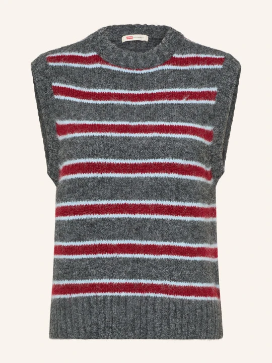 Obrázek produktu Levi's® Pullunder Alice tmavě šedá / tmavě červená / bílá