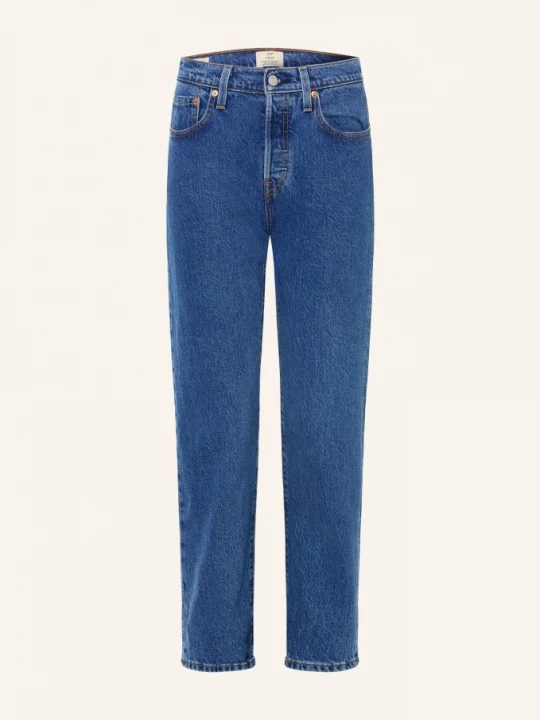 Obrázek produktu Levi's® Rovné Džíny 501 Cropped 10 med indigo - flat finish
