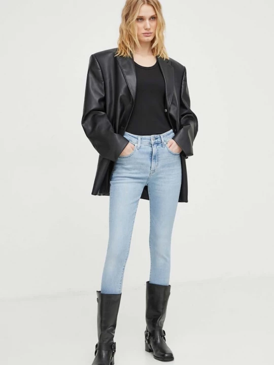 Obrázek produktu Levi's skinny džíny dámské 721 HIGH RISE SKINNY modrá