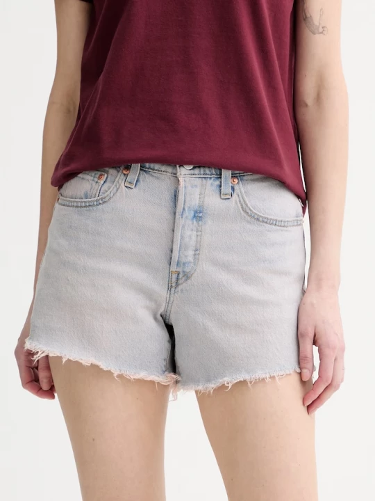 Obrázek produktu Levi's šortky dámské džínové 501® CURVE růžová